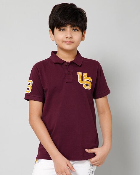 Buy Wine Tshirts for Boys by ALAN JONES CLOTHING Online Ajio