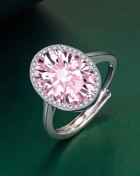 Exquisite Platinum & 18K Pink Gold Natural Pink Diamond Ring 2.30 CTW | eBay