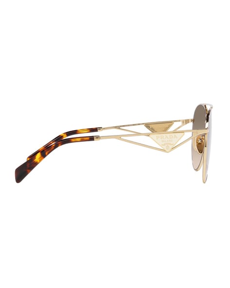 Graphite Gradient Lenses Sunglasses With Prada Logo | PRADA