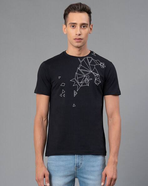 RED TAPE Graphic Print Regular Fit T-shirt