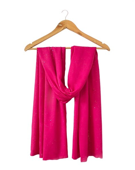 Women Scarf with Rolled Hem Price in India