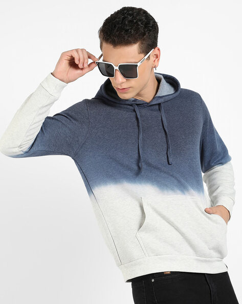 Ombre hotsell hooded sweatshirt