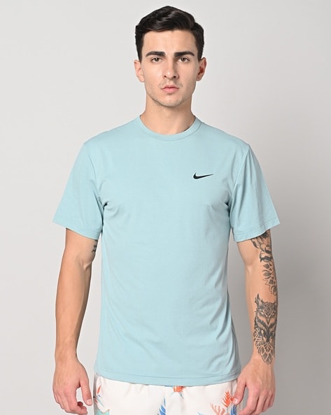 Light blue sale nike top