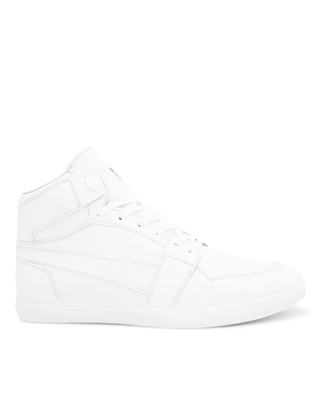 White high cut on sale shoes