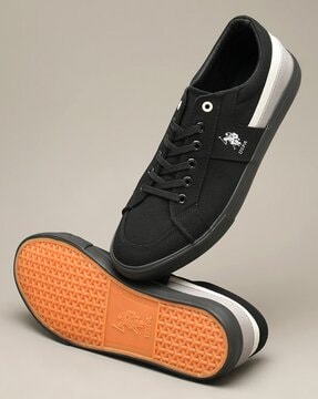 Polo Ralph Lauren Jermain II Sneakers Low Top Lace Black | The Sporting  Lodge