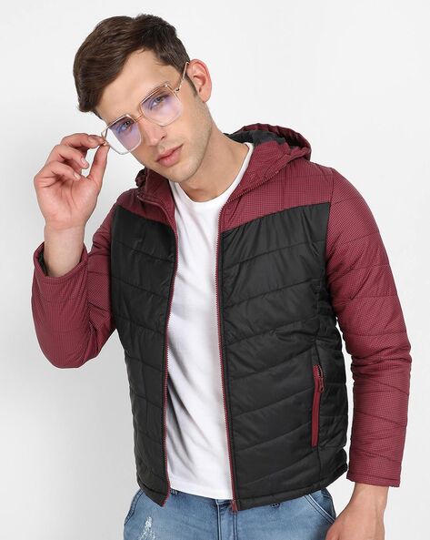 Buy Black Jackets & Coats for Men by Campus Sutra Online