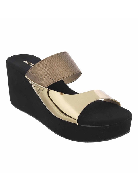 Mochi Textured Slip-On Wedges