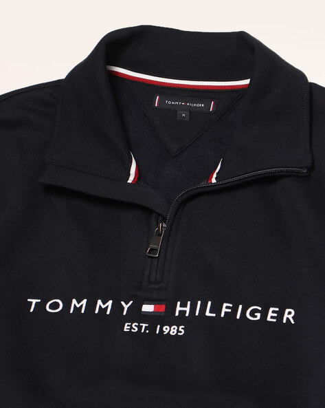 tommy mock neck