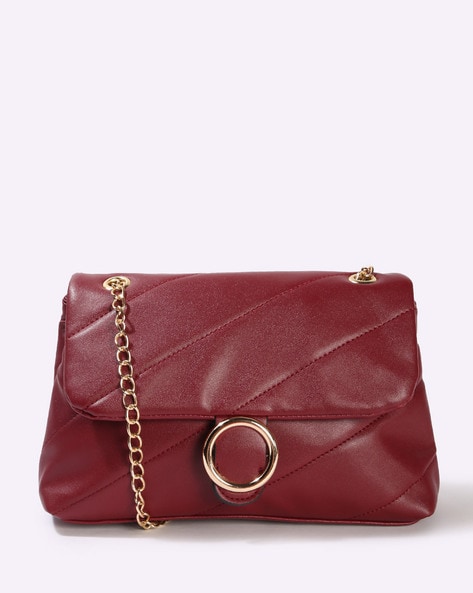 Buy Ladies Love It - Burgundy Leather Tote Bag Online in India – Tiger  Marrón