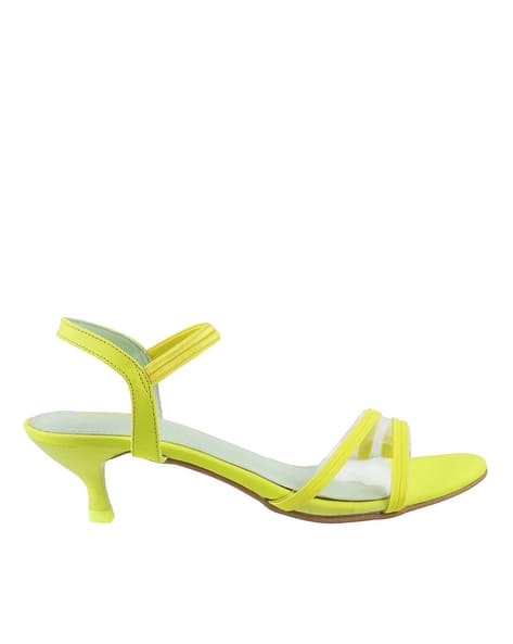 Kitten Heels with Ankle Strap