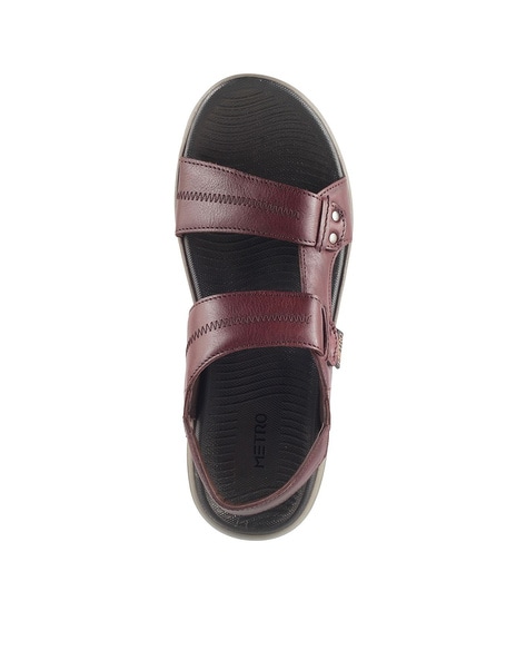 Buy Men Brown Casual Slippers Online | SKU: 16-245-12-41-Metro Shoes