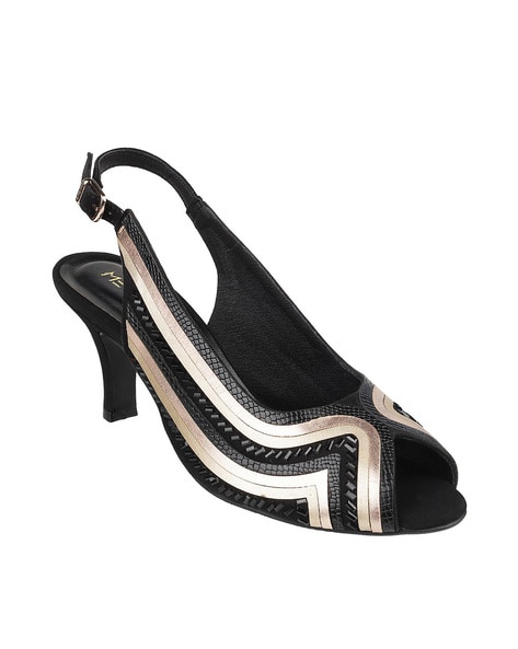 Metro Stilettos with Embellished Detail