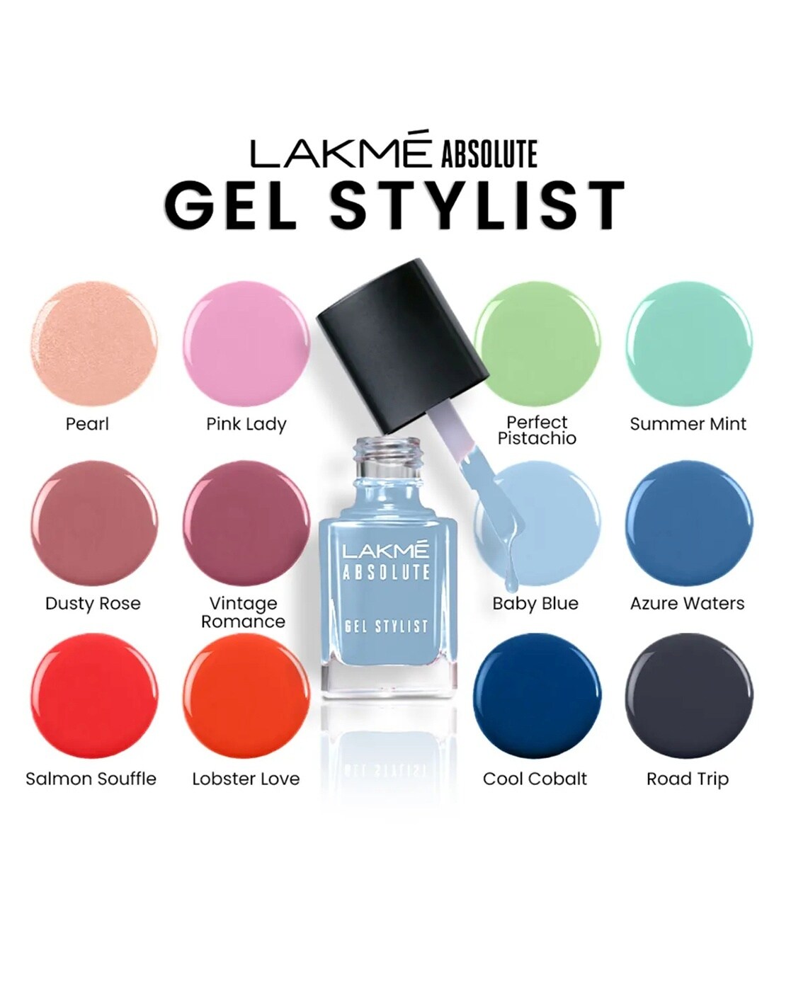 Lakme Absolute Gel Stylist Nail Color (Coral Rush) Price in India, Specs,  Reviews, Offers, Coupons | Topprice.in