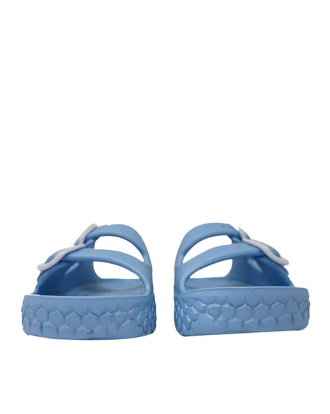 Double buckle best sale foam sandals