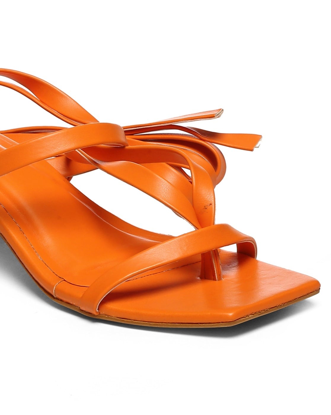 Orange gladiator sales sandals