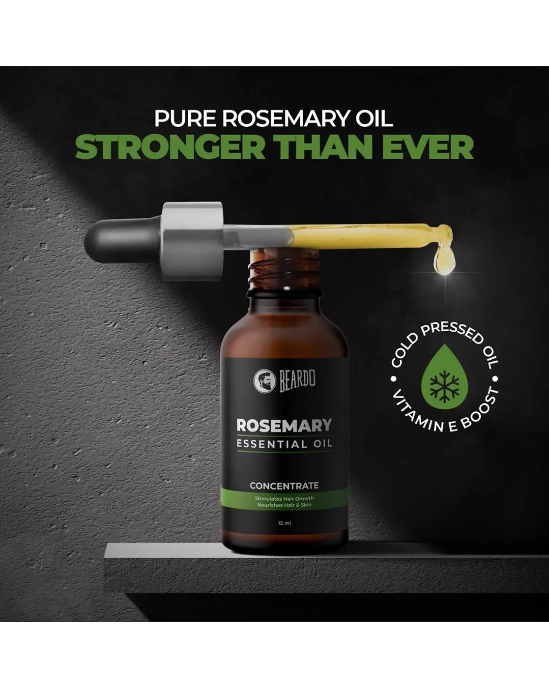 Beardo Rosemary Essential Oil For Hair Growth – Beardo India