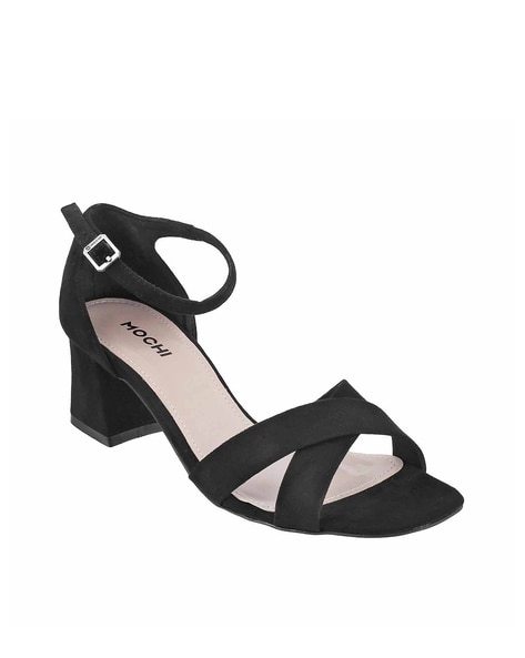 Buy Mochi Women Black Party Sandals Online | SKU: 34-9887-11-36 – Mochi  Shoes