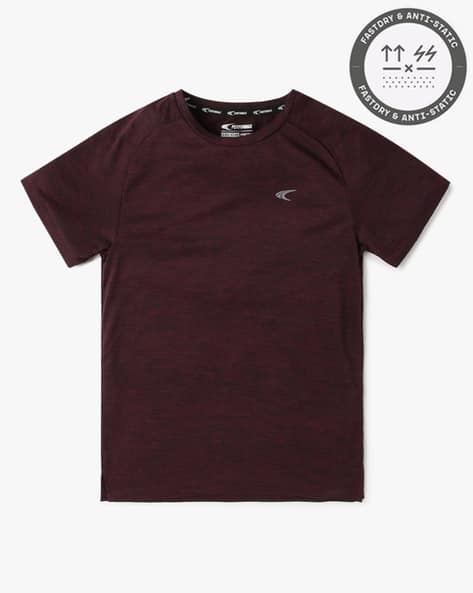 PERFORMAX Heathered Crew-Neck T-Shirt