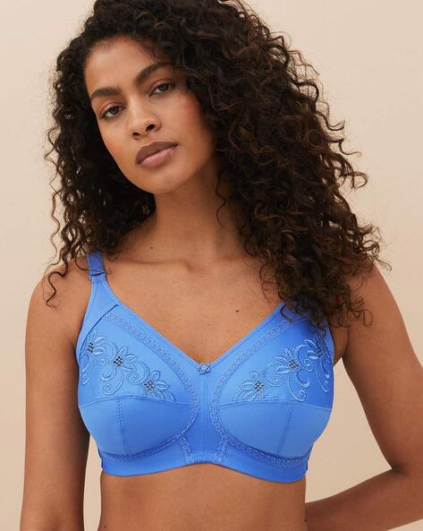 Marks & Spencer Cotton & Lace Non Wired Total Support Bra