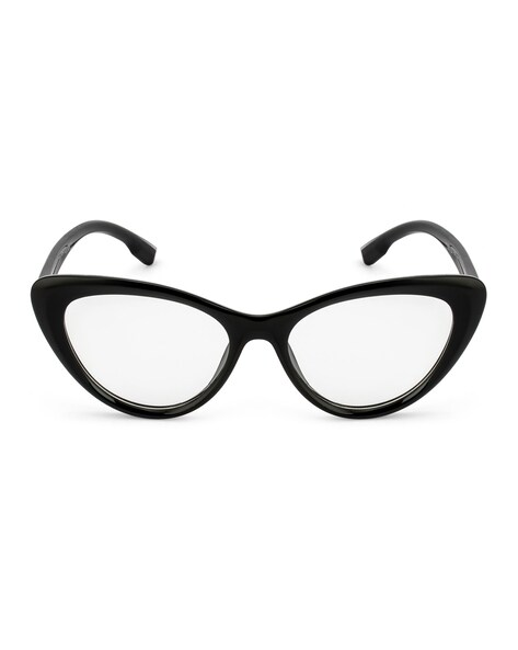 Cat eye black frame hot sale glasses