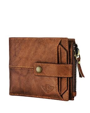 Buy online Brown Solid Leather Wallet from Wallets and Bags for Men by  Louis Stitch for ₹769 at 65% off