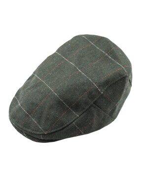 the tie hub Men Panelled Beret Hat with Stitched Detail-picture-11