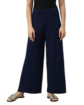 go colors Palazzos with Elasticated Waistband-picture-52