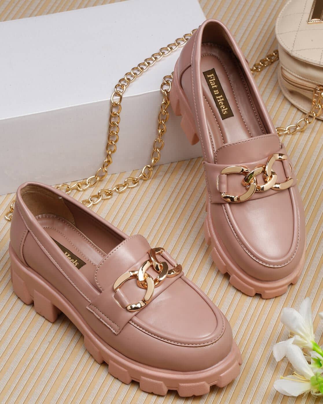 Buy Pink Casual Shoes for Women by Flat n Heels Online | Ajio.com