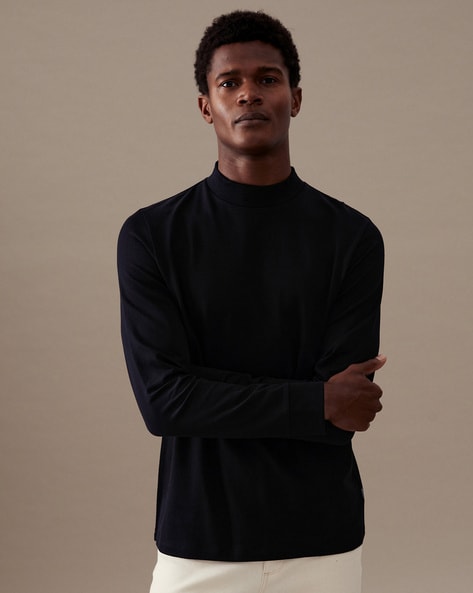 Marks and spencer on sale polo neck mens