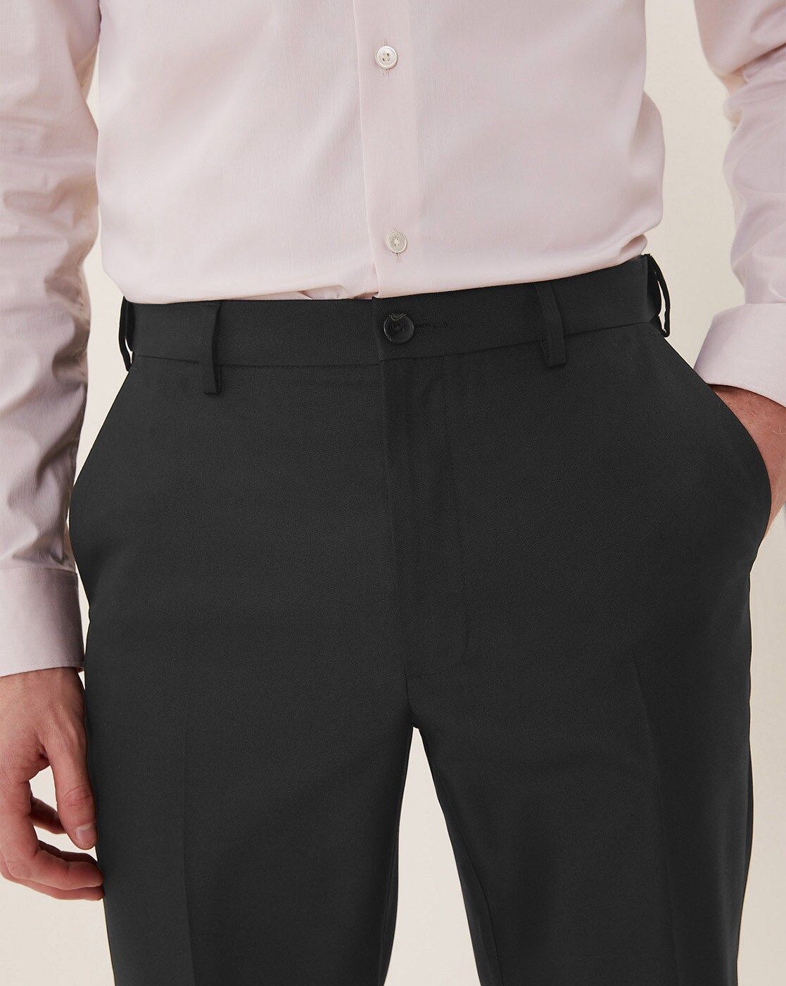DKNY Men's Textured Pants Saddle Size 40X30