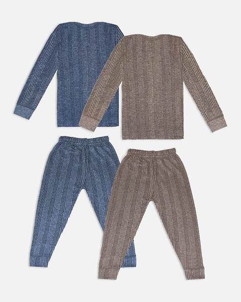 Striped Thermal Set