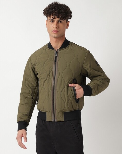 Buy COS Quilted Bomber Jacket in Black 2024 Online | ZALORA Singapore