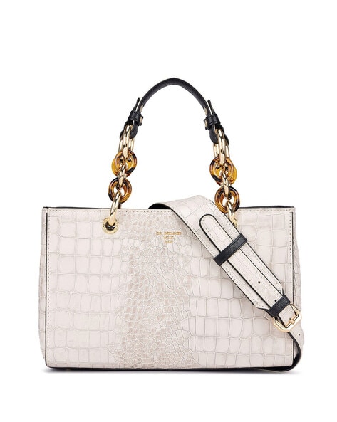 Buy Cream Handbags for Women by Da Milano Online Ajio