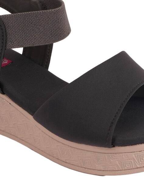 Women Open-Toe Ankle-Strap Wedges