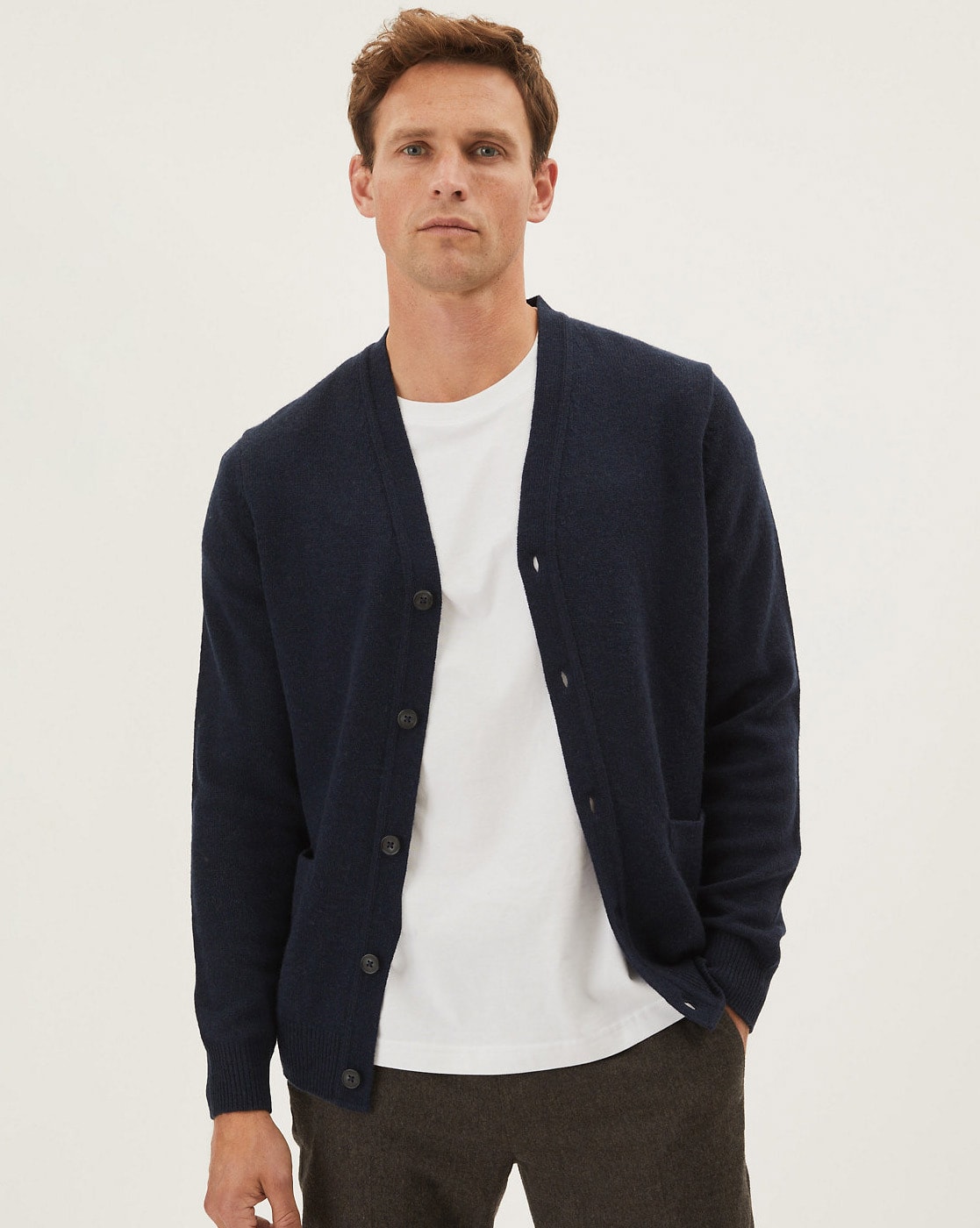 Marks and shop spencer navy cardigan