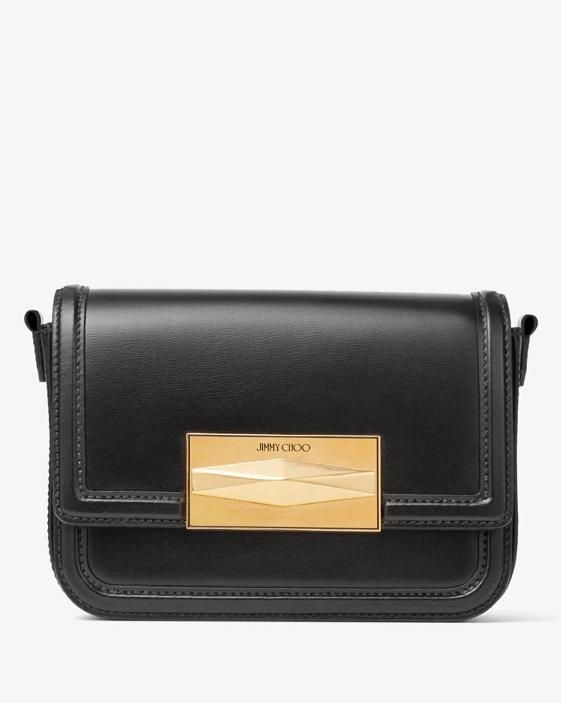 JIMMY CHOO Diamond Crossbody バッグ Jimmy Choo Diamond Leather Crossbody Bag | Black | FARFETCH CA