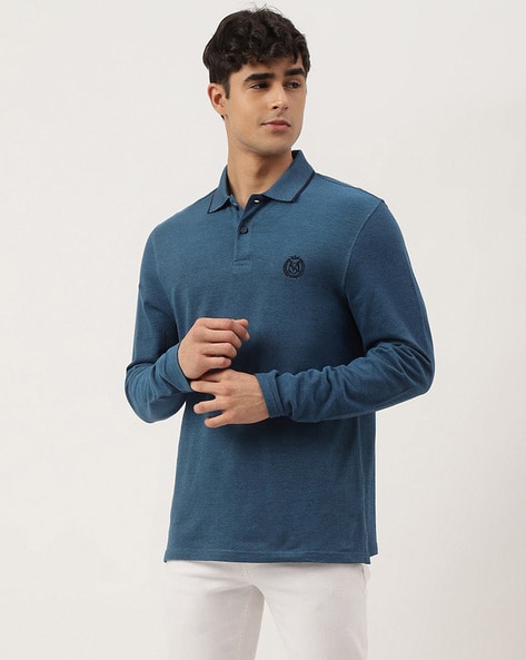 Marks and spencer outlet long sleeve polo