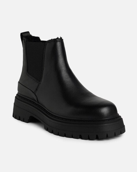 Aldo black boots sale