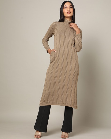 Women's Hand Knitted Dress 12E – KnitWearMasters