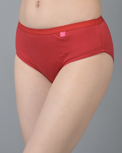 Buy Madam Women Red Hipster Panty 3XL Online at Best Prices in India -  JioMart.