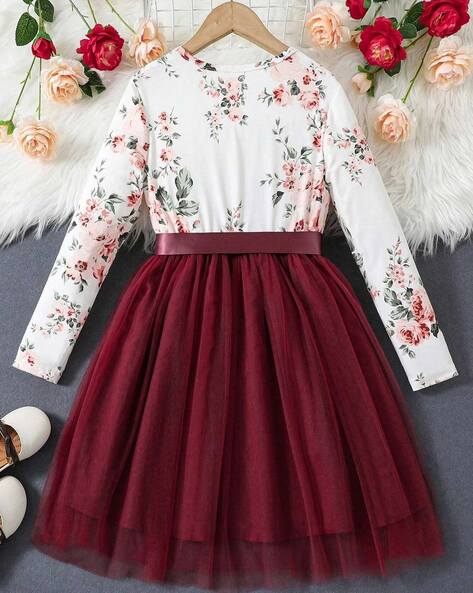 Buy White Dresses Frocks for Girls by Tior Online Ajio