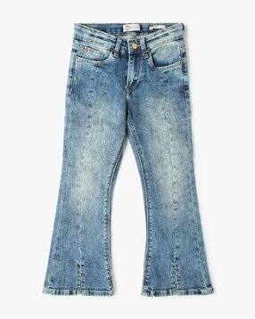 lee cooper Girls Heavy-Wash Bootcut Jeans-picture-49