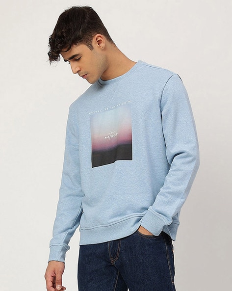 Mens store graphic sweater