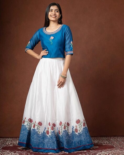 Blue Lehenga - Buy Blue Lehenga Choli Online at Best Prices