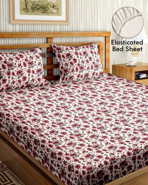 Buy Fitted Bedsheet Set Online at Best Prices in India