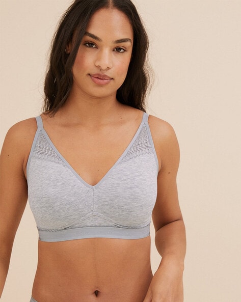 Non-Wired T-shirt Bra with Adjustable Straps