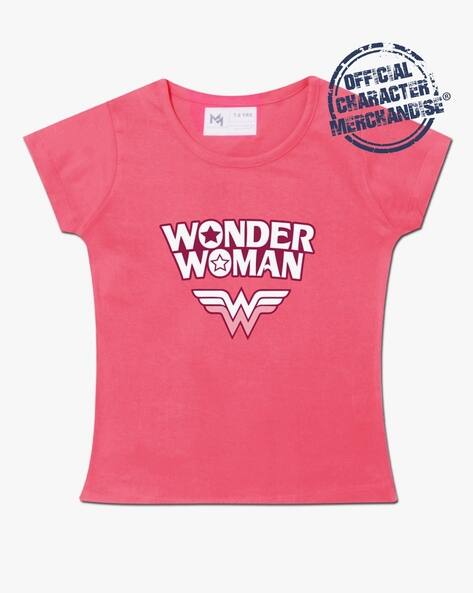pink wonder woman shirt