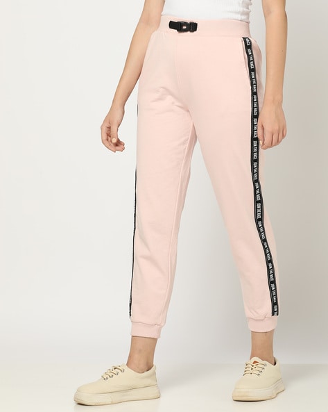 Buy Pink Track Pants for Women by Teamspirit Online