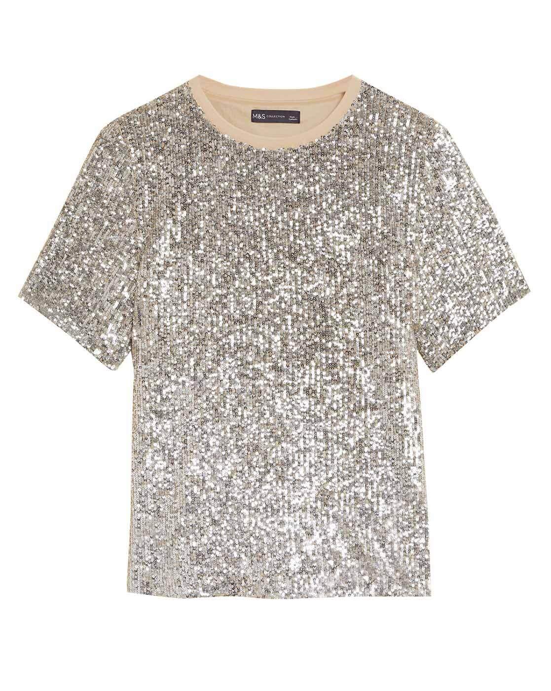 Buy Silver Tops for Women by Marks & Spencer Online