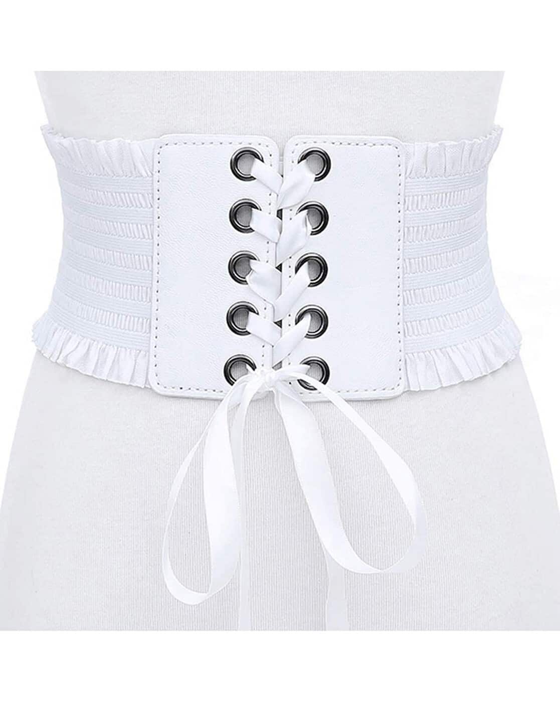 Buy White Belts for Women by REDHORNS Online